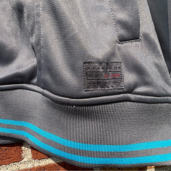 Sean John Track Jacket Mens Size 2XL Athletic Y2K Rap Hip Hop Front Zipper grey - Picture 4 of 8
